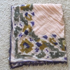 1937 Accessories square Cotton scarf